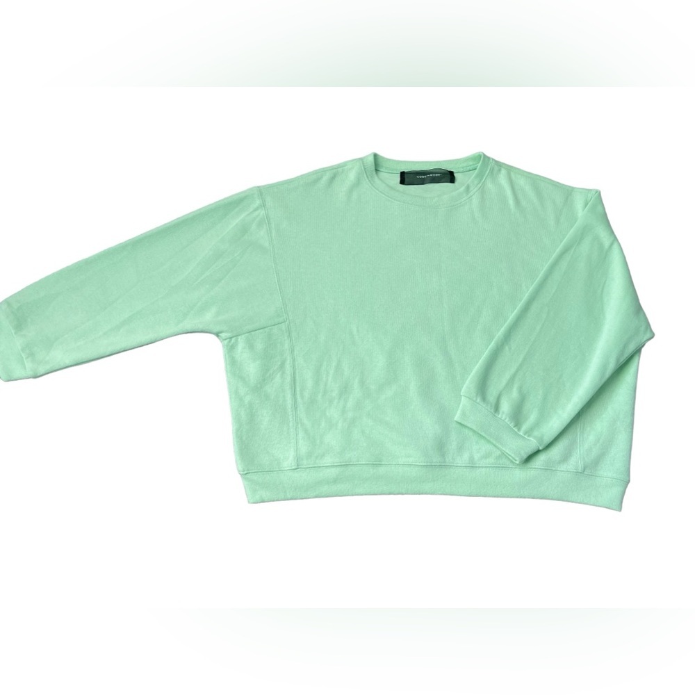 Code x Mode Boxy Cropped Sweatshirt size large - Picture 3 of 11
